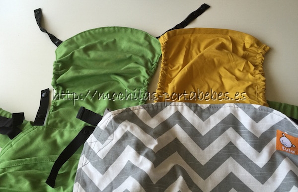 Emeibaby Toddler vs Tula Toddler detalle capucha