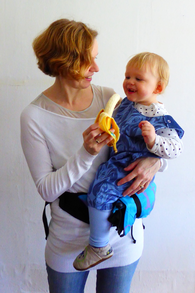 Mochila Buzzidil Versatile posición hipseat